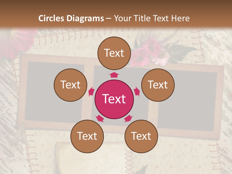 Album Photo Frame PowerPoint Template