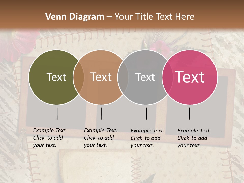 Album Photo Frame PowerPoint Template