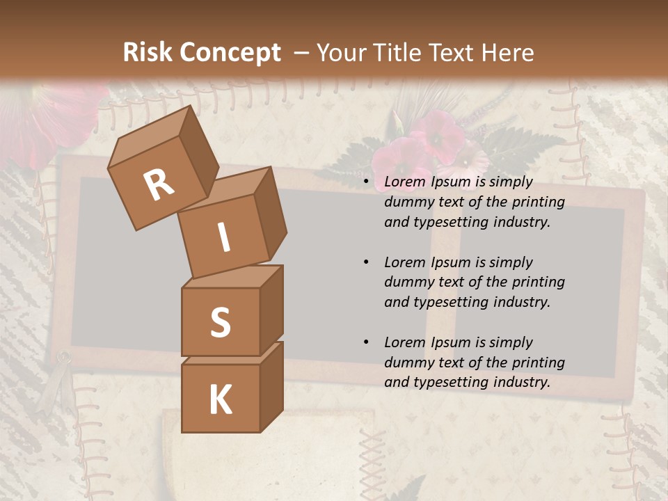 Album Photo Frame PowerPoint Template