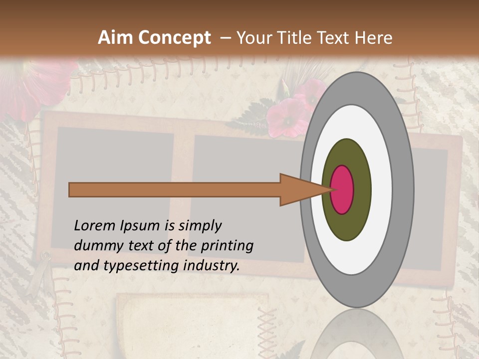 Album Photo Frame PowerPoint Template