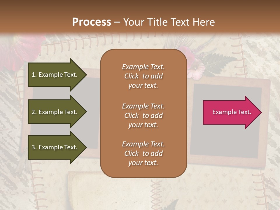 Album Photo Frame PowerPoint Template