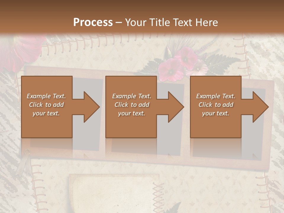 Album Photo Frame PowerPoint Template