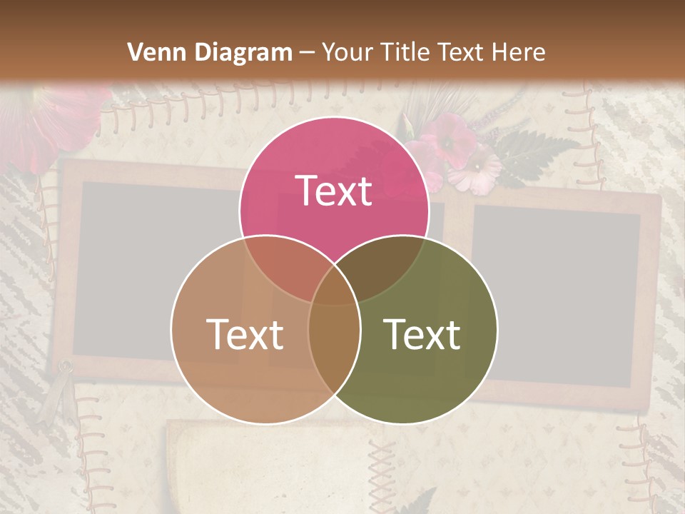 Album Photo Frame PowerPoint Template