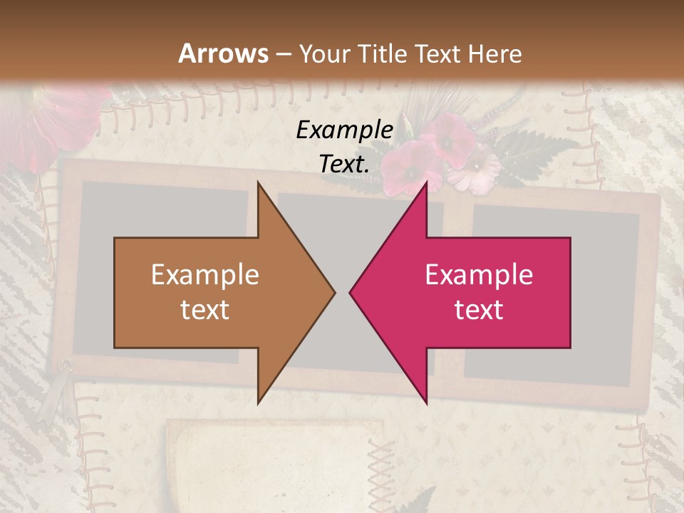 Album Photo Frame PowerPoint Template