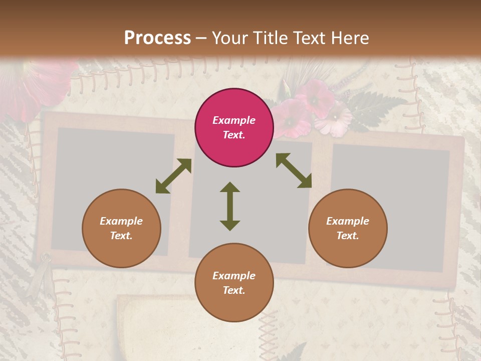 Album Photo Frame PowerPoint Template