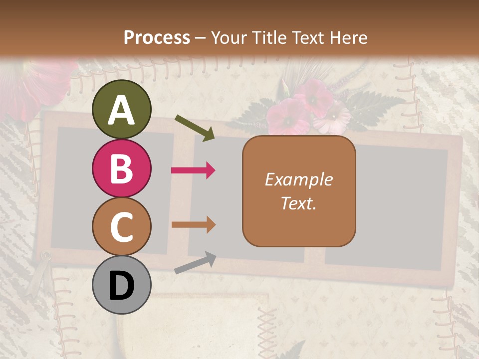 Album Photo Frame PowerPoint Template