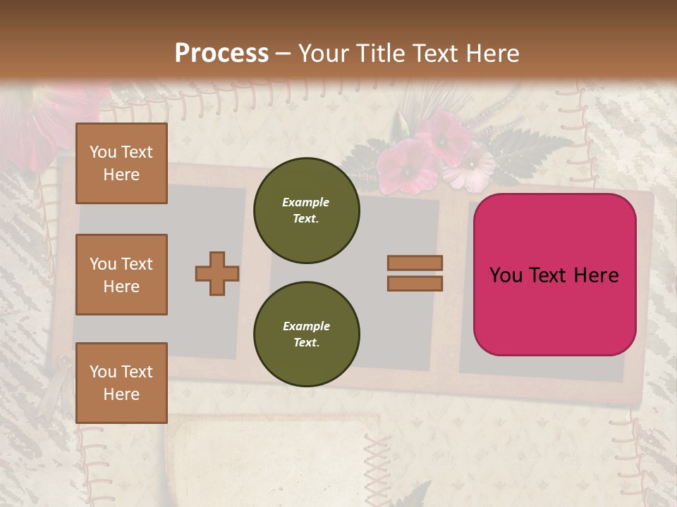 Album Photo Frame PowerPoint Template
