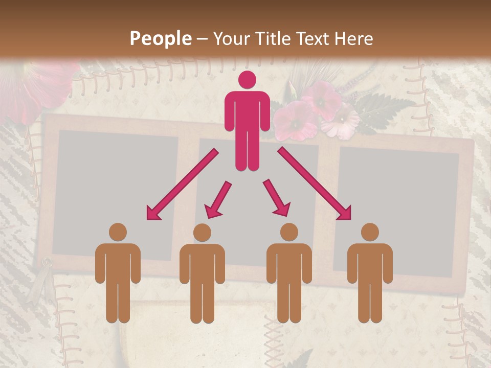 Album Photo Frame PowerPoint Template