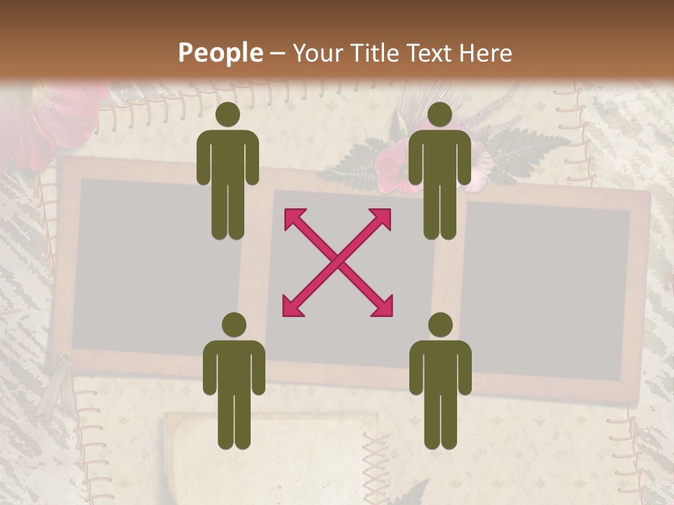 Album Photo Frame PowerPoint Template