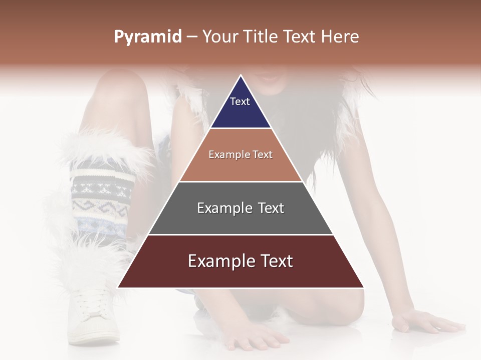 Snowflake Young Cold PowerPoint Template