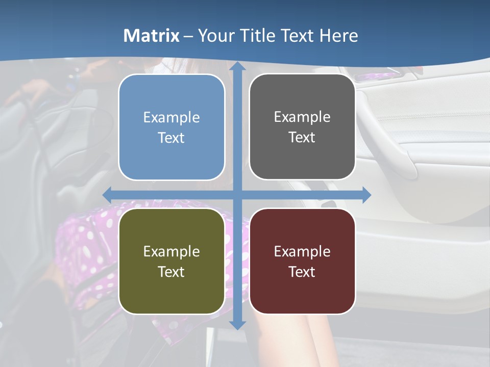 Beauty Opened Sit PowerPoint Template