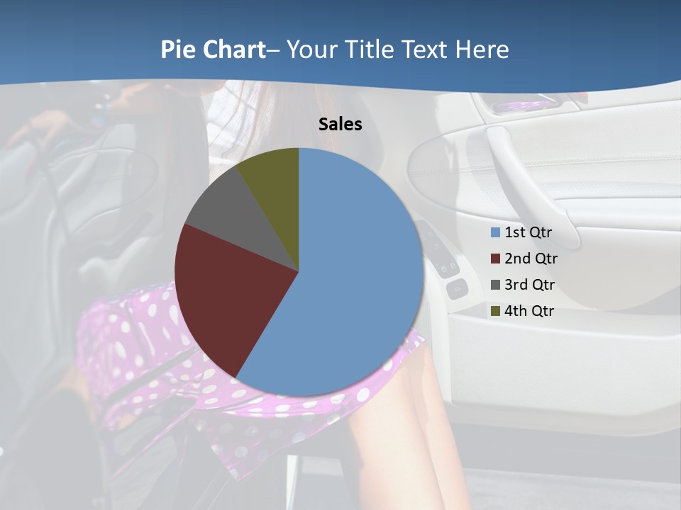 Beauty Opened Sit PowerPoint Template
