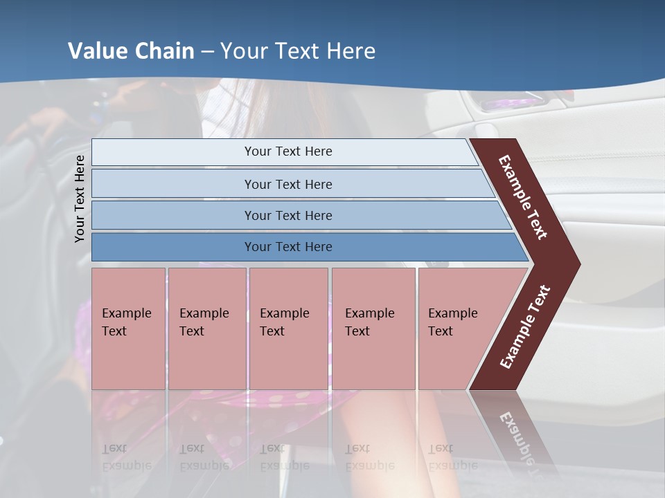 Beauty Opened Sit PowerPoint Template