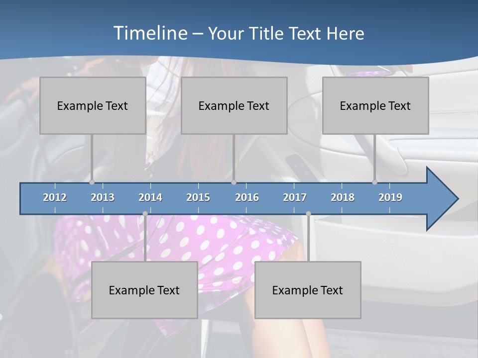 Beauty Opened Sit PowerPoint Template