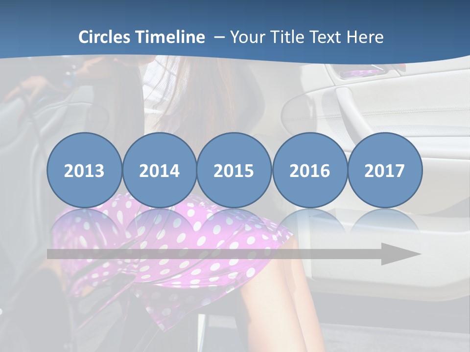 Beauty Opened Sit PowerPoint Template