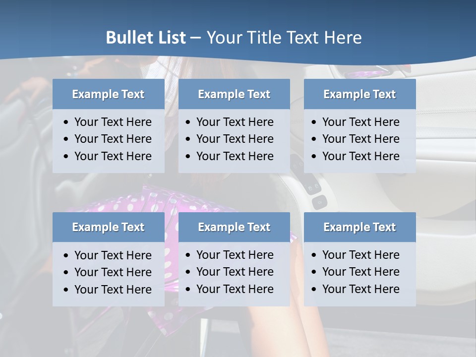 Beauty Opened Sit PowerPoint Template