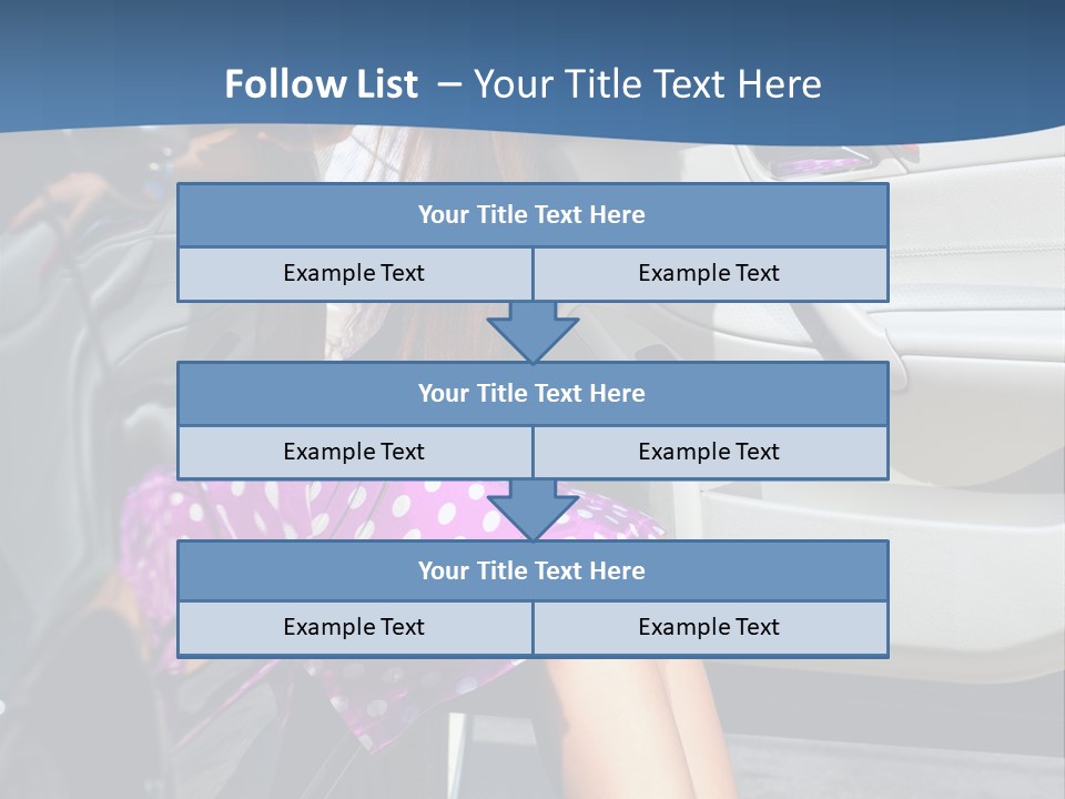 Beauty Opened Sit PowerPoint Template