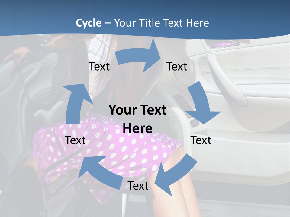 Beauty Opened Sit PowerPoint Template