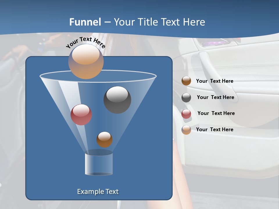 Beauty Opened Sit PowerPoint Template