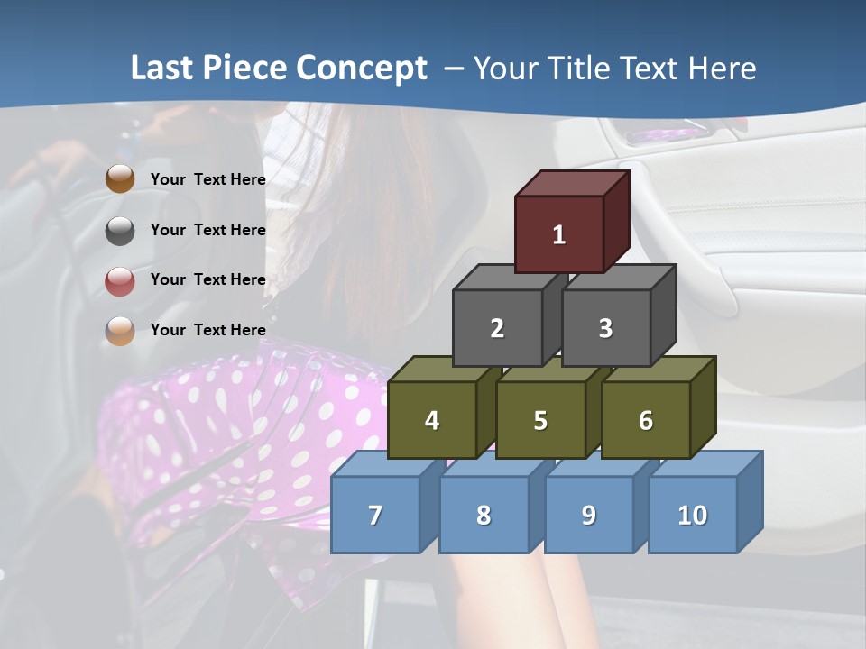 Beauty Opened Sit PowerPoint Template