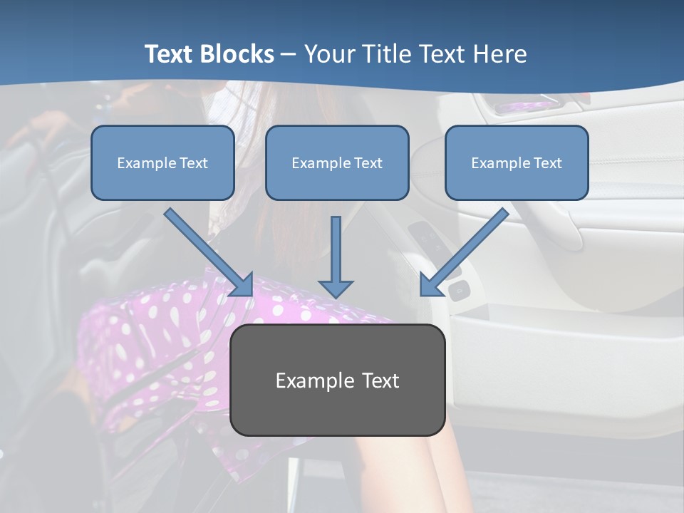 Beauty Opened Sit PowerPoint Template