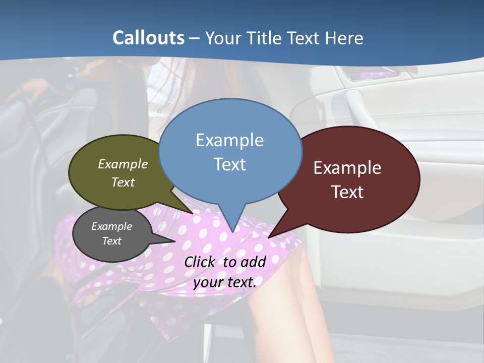 Beauty Opened Sit PowerPoint Template