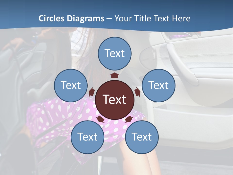 Beauty Opened Sit PowerPoint Template