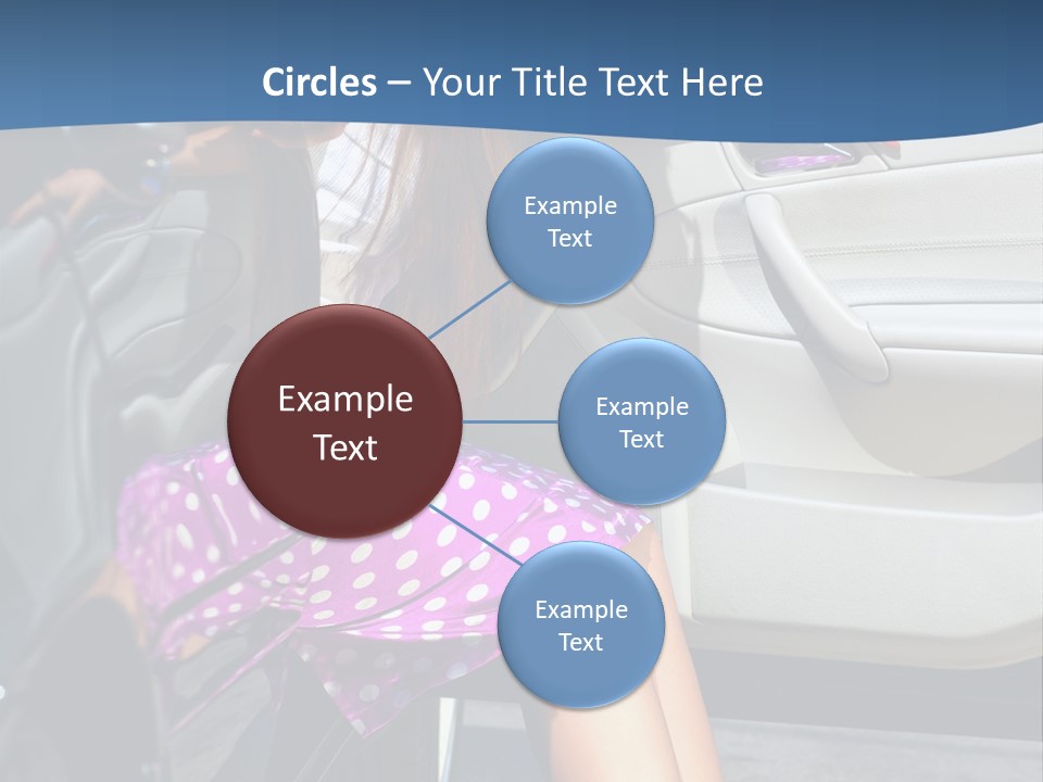 Beauty Opened Sit PowerPoint Template