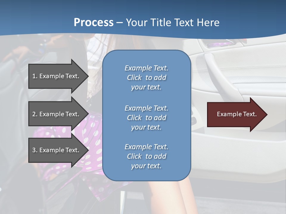 Beauty Opened Sit PowerPoint Template