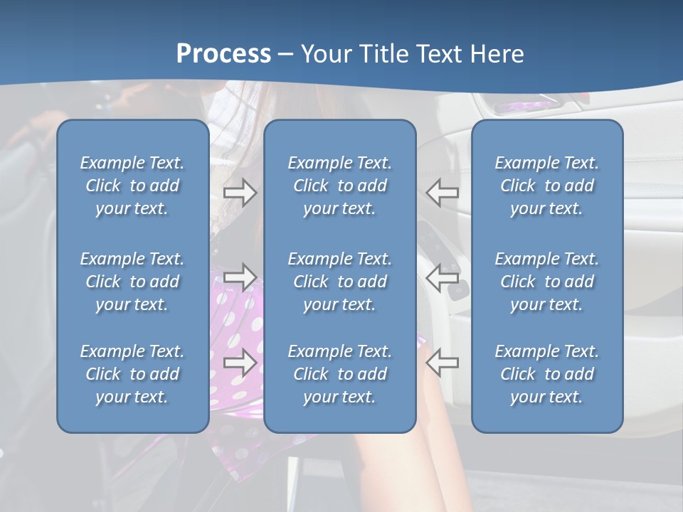 Beauty Opened Sit PowerPoint Template