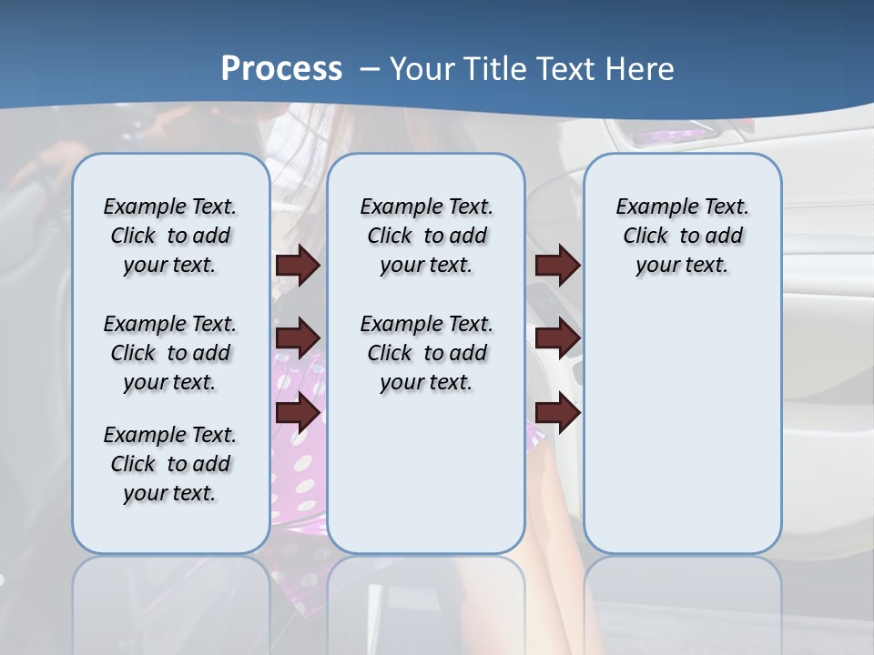 Beauty Opened Sit PowerPoint Template