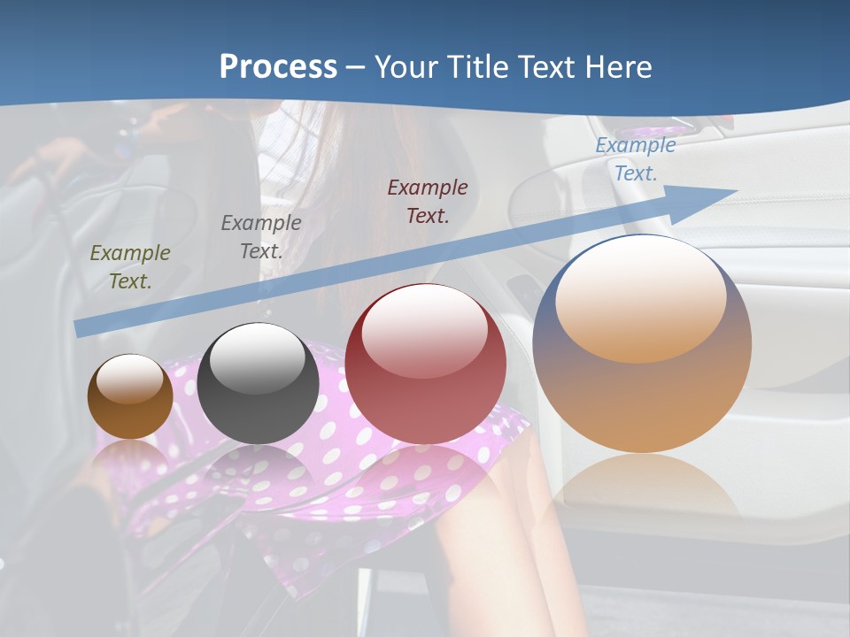 Beauty Opened Sit PowerPoint Template