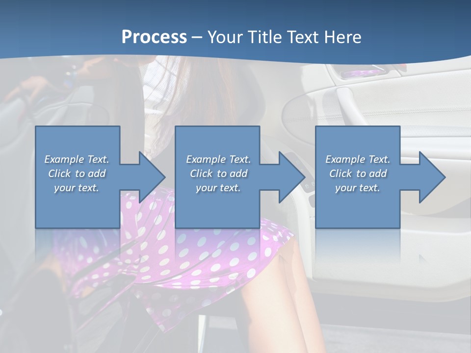 Beauty Opened Sit PowerPoint Template