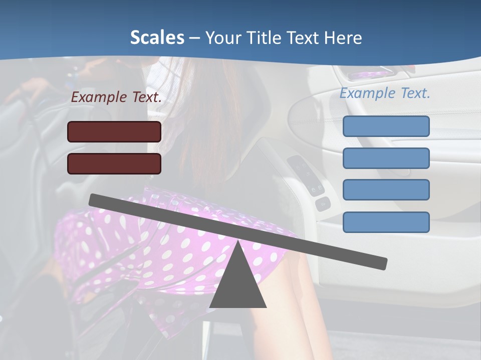 Beauty Opened Sit PowerPoint Template