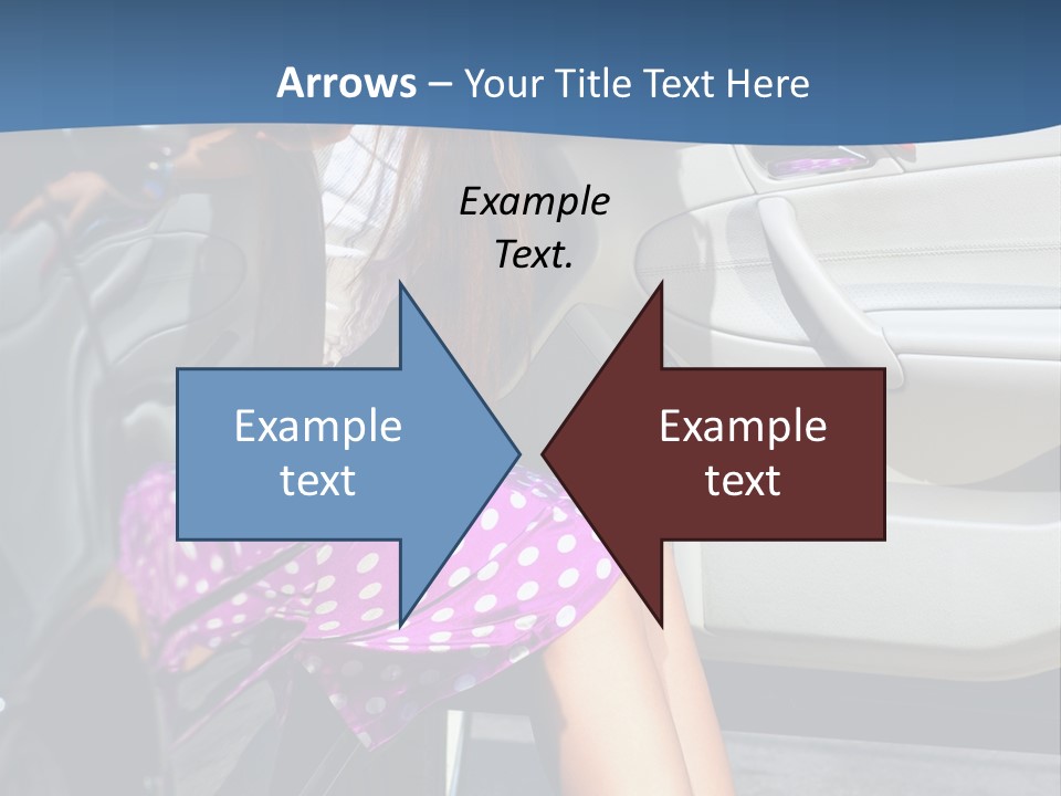 Beauty Opened Sit PowerPoint Template