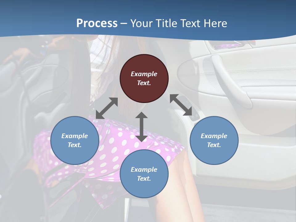 Beauty Opened Sit PowerPoint Template