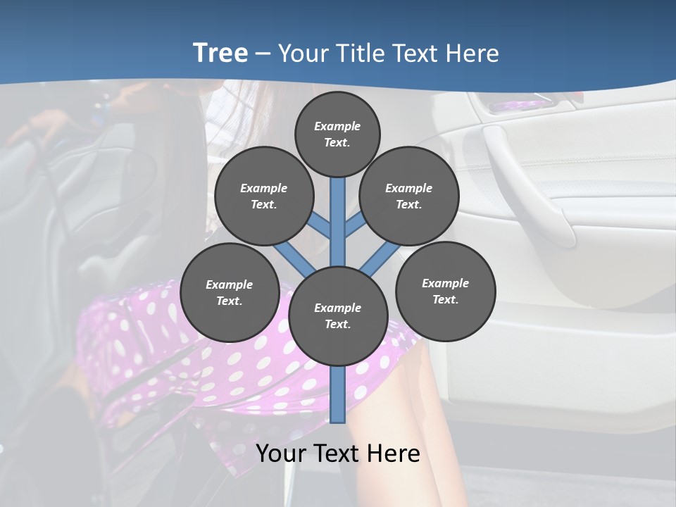 Beauty Opened Sit PowerPoint Template