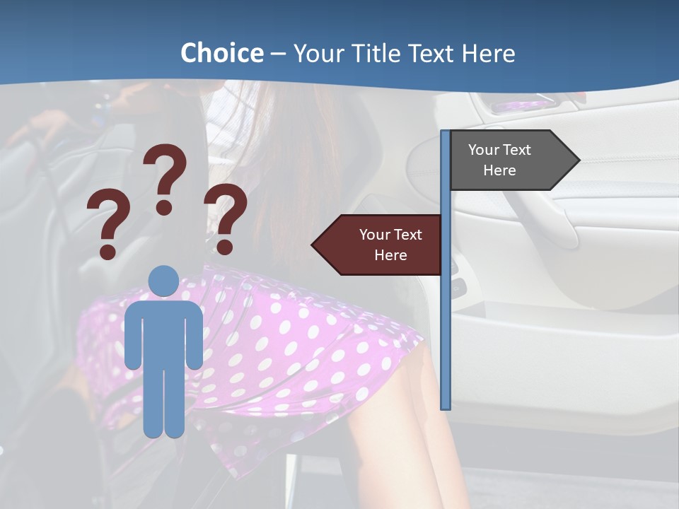 Beauty Opened Sit PowerPoint Template