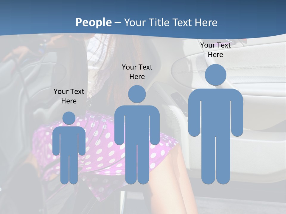 Beauty Opened Sit PowerPoint Template