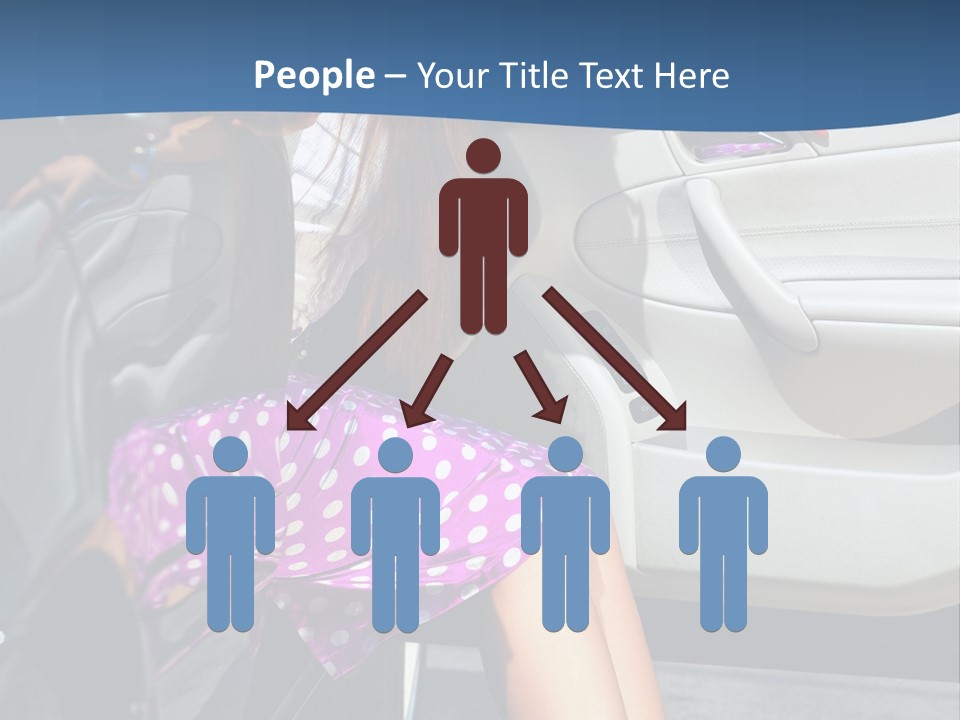 Beauty Opened Sit PowerPoint Template