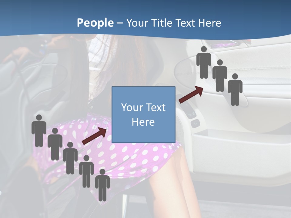 Beauty Opened Sit PowerPoint Template