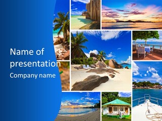 Summer Beach PowerPoint Template