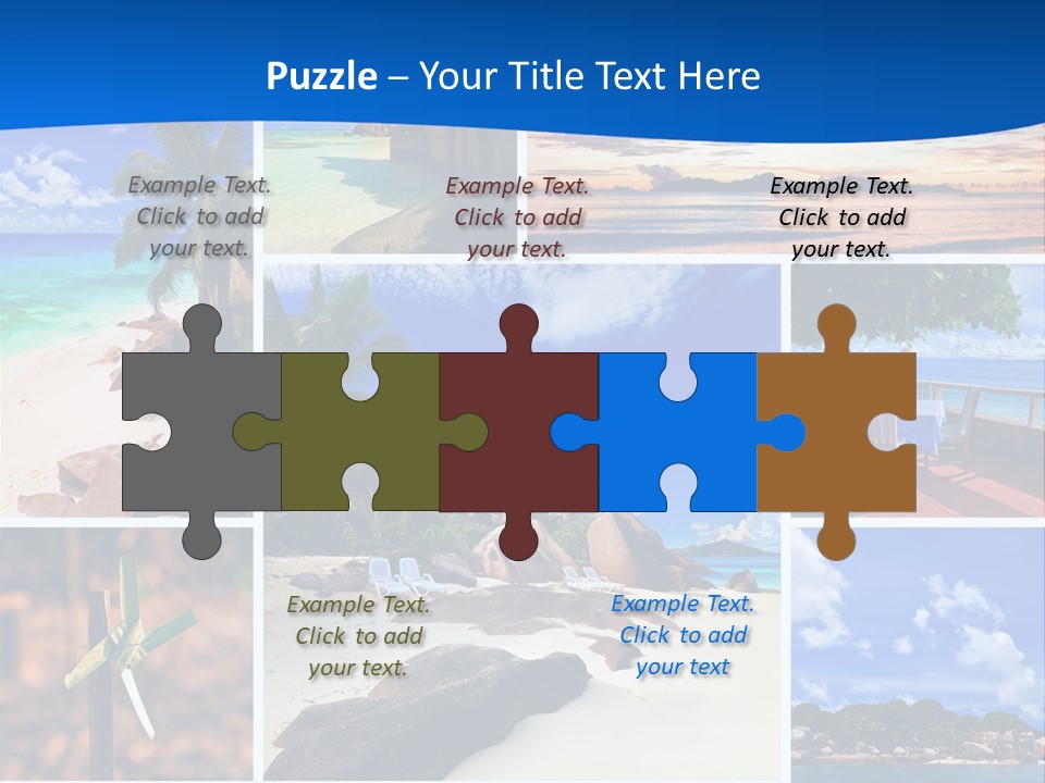 Summer Beach PowerPoint Template