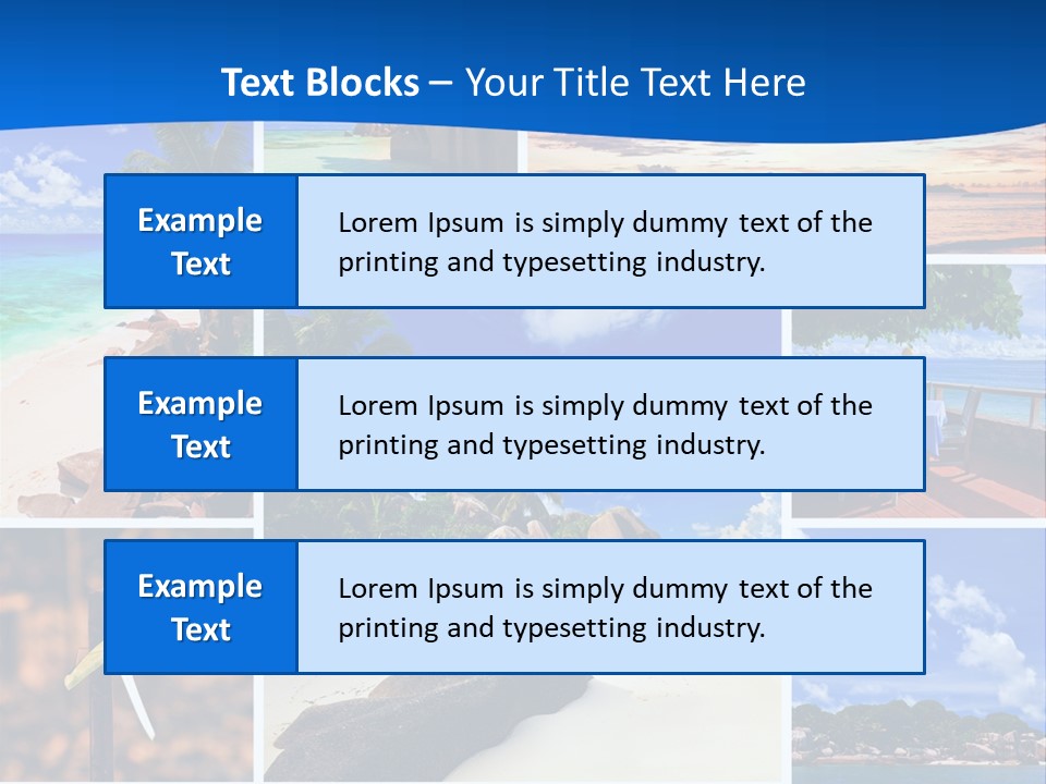 Summer Beach PowerPoint Template