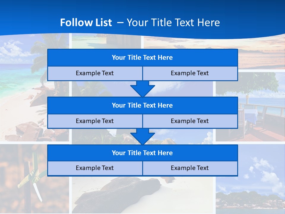 Summer Beach PowerPoint Template