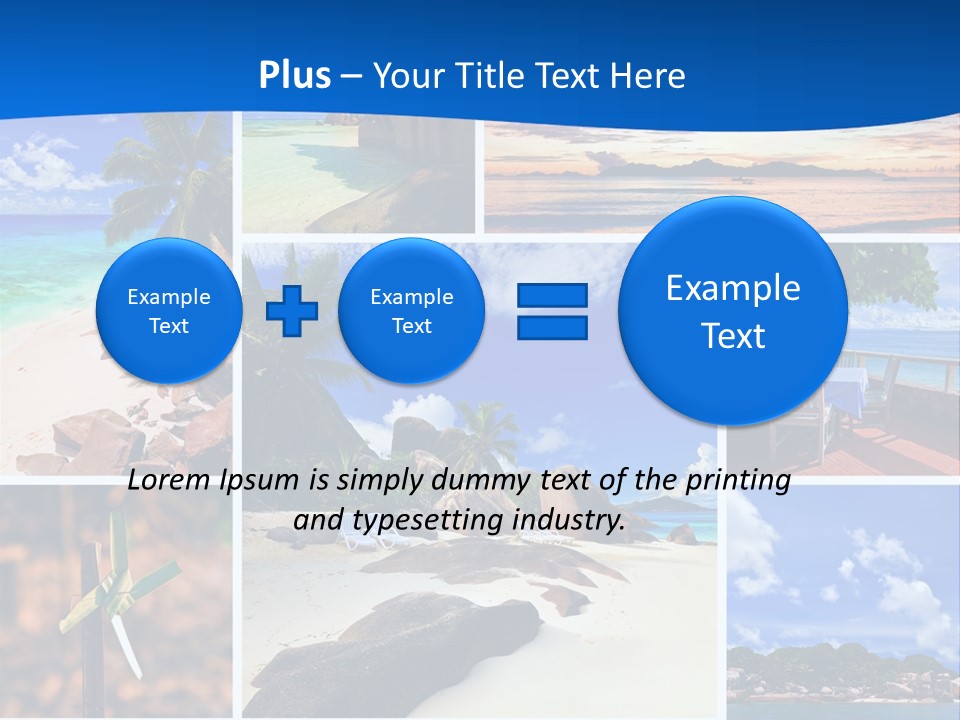 Summer Beach PowerPoint Template