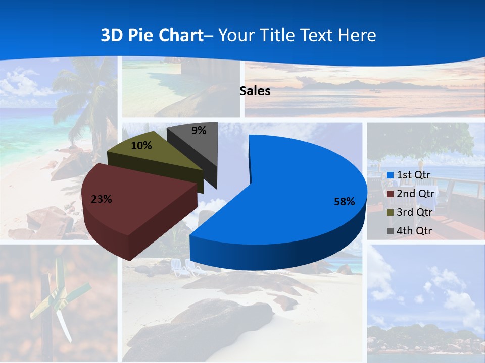 Summer Beach PowerPoint Template