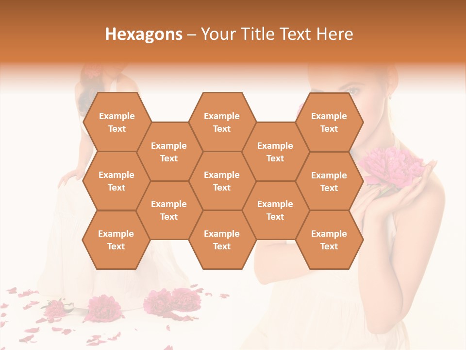 Bright Girl Female PowerPoint Template