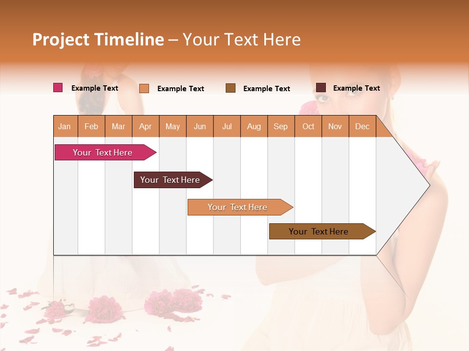 Bright Girl Female PowerPoint Template