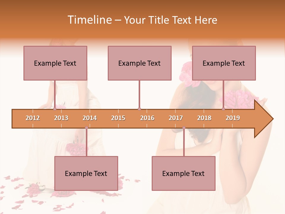 Bright Girl Female PowerPoint Template